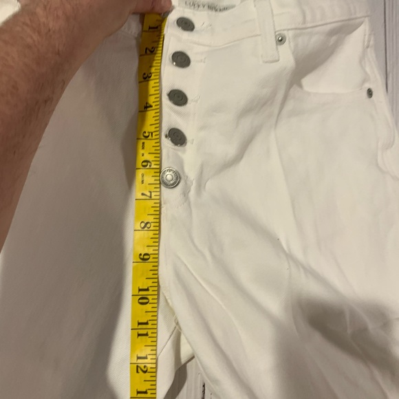 LUCKY BRAND AUTHENTIC JEANS straight leg 31 white - Picture 9 of 11